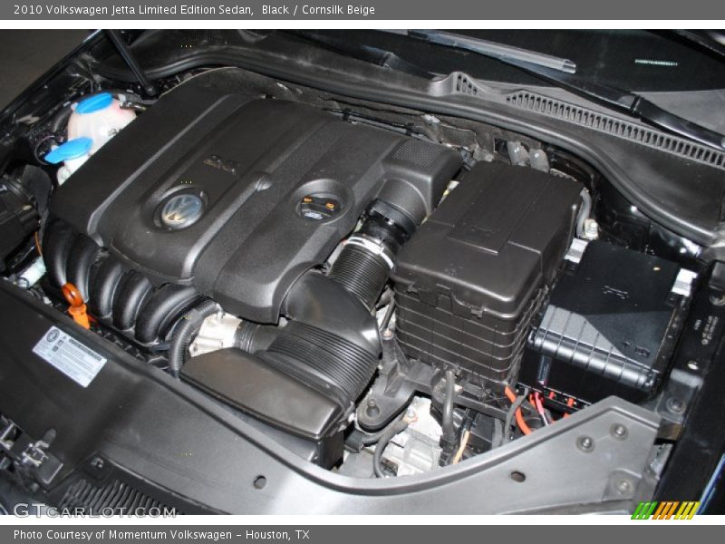 Black / Cornsilk Beige 2010 Volkswagen Jetta Limited Edition Sedan