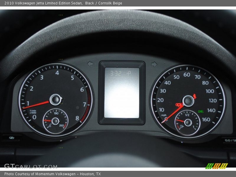 Black / Cornsilk Beige 2010 Volkswagen Jetta Limited Edition Sedan