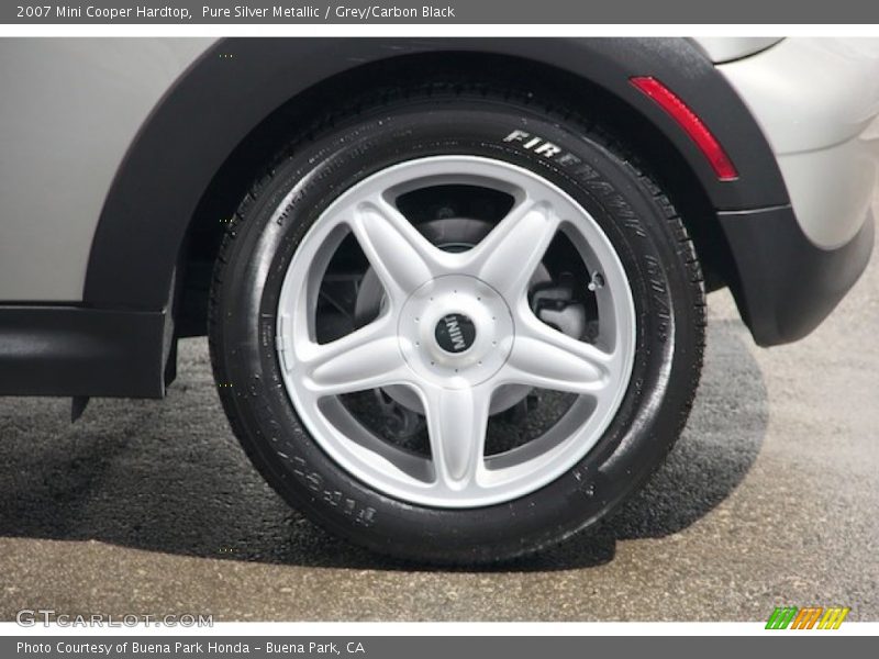 Pure Silver Metallic / Grey/Carbon Black 2007 Mini Cooper Hardtop