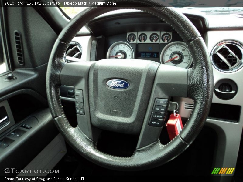 Tuxedo Black / Medium Stone 2010 Ford F150 FX2 SuperCab
