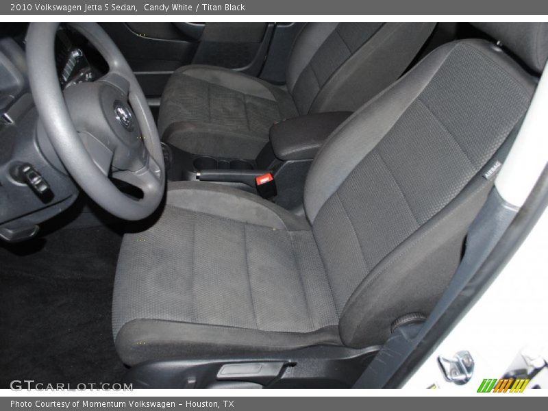 Candy White / Titan Black 2010 Volkswagen Jetta S Sedan