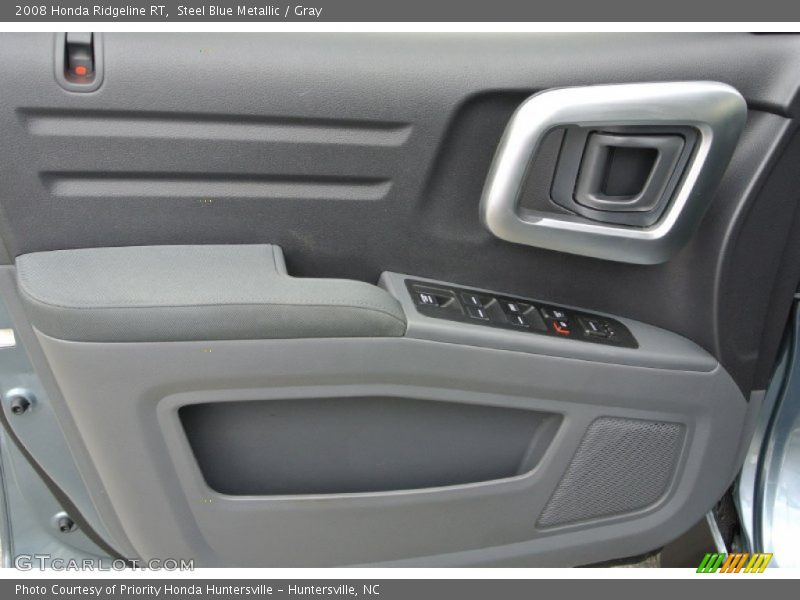 Steel Blue Metallic / Gray 2008 Honda Ridgeline RT
