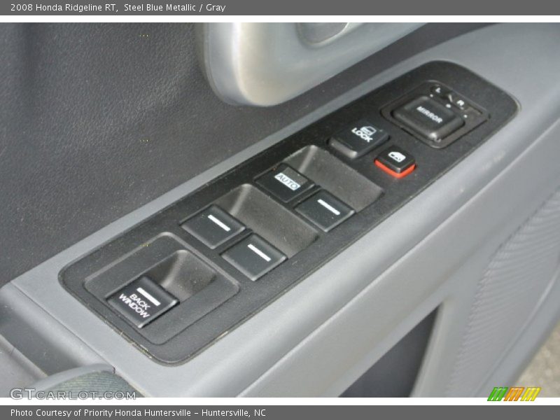 Steel Blue Metallic / Gray 2008 Honda Ridgeline RT