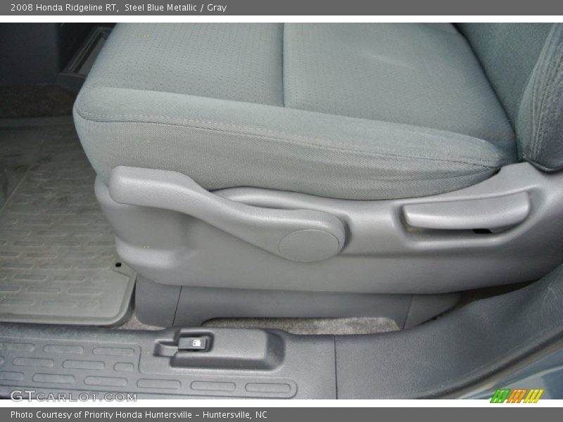 Steel Blue Metallic / Gray 2008 Honda Ridgeline RT