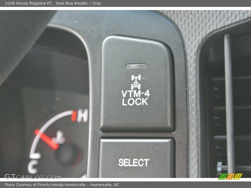 Steel Blue Metallic / Gray 2008 Honda Ridgeline RT