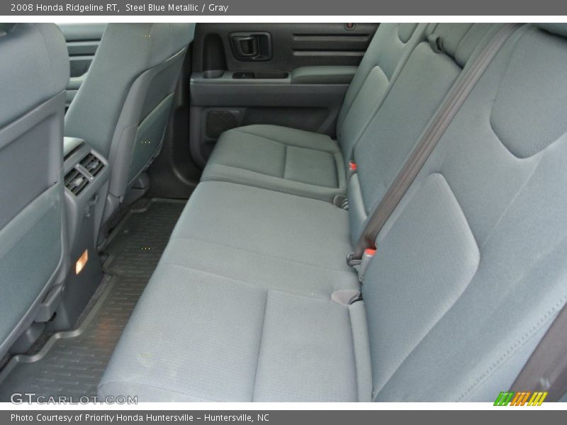 Steel Blue Metallic / Gray 2008 Honda Ridgeline RT