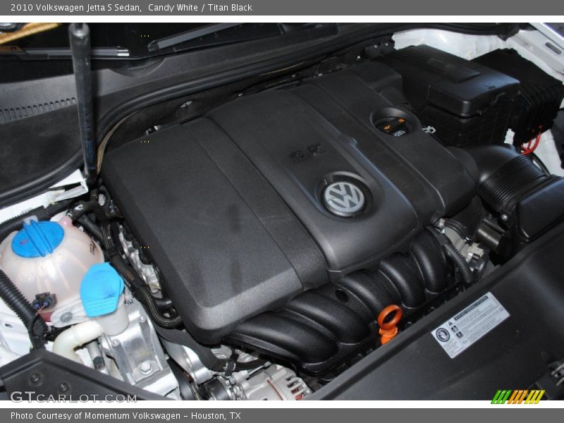 Candy White / Titan Black 2010 Volkswagen Jetta S Sedan