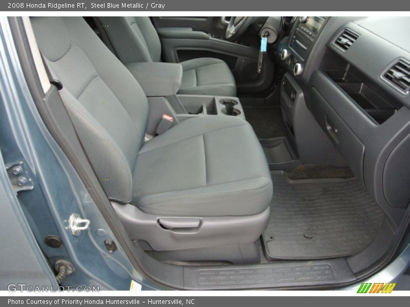 Steel Blue Metallic / Gray 2008 Honda Ridgeline RT