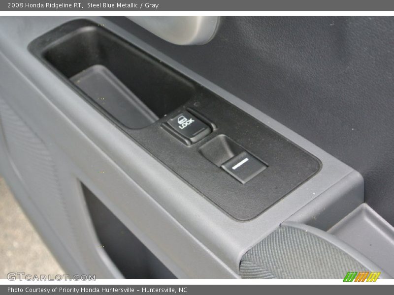 Steel Blue Metallic / Gray 2008 Honda Ridgeline RT