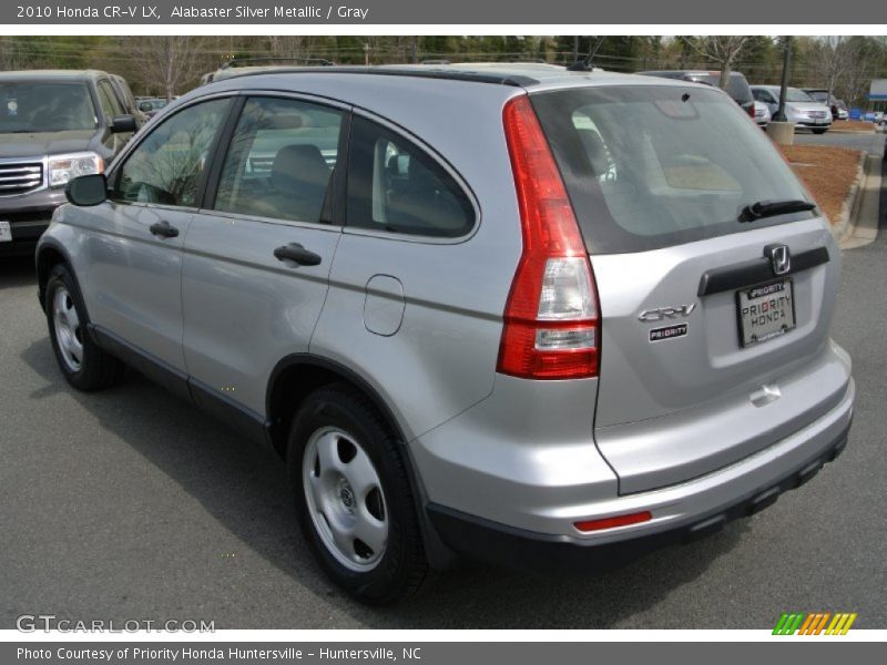 Alabaster Silver Metallic / Gray 2010 Honda CR-V LX