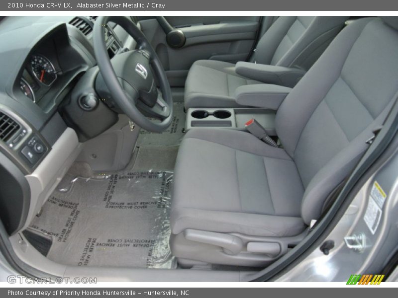 Front Seat of 2010 CR-V LX