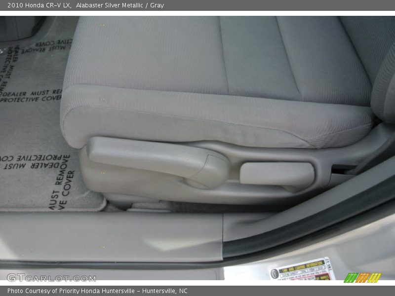 Alabaster Silver Metallic / Gray 2010 Honda CR-V LX