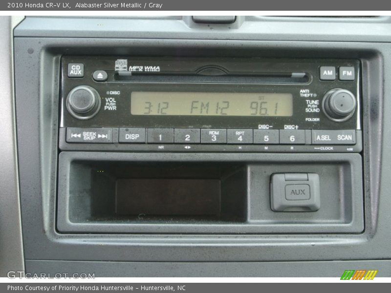 Audio System of 2010 CR-V LX