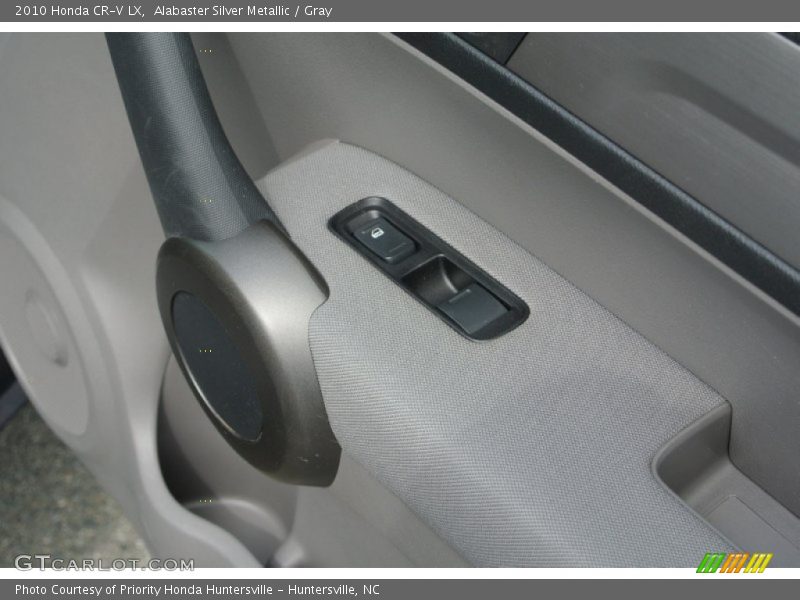Alabaster Silver Metallic / Gray 2010 Honda CR-V LX