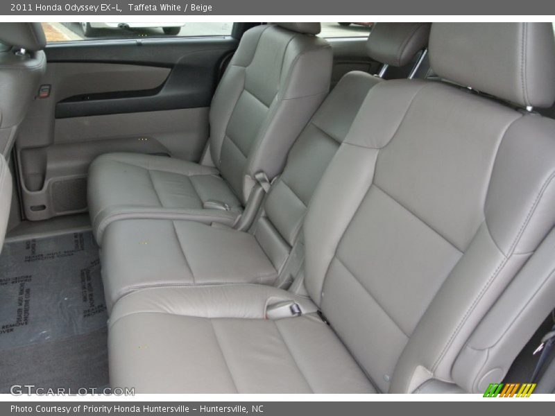 Taffeta White / Beige 2011 Honda Odyssey EX-L