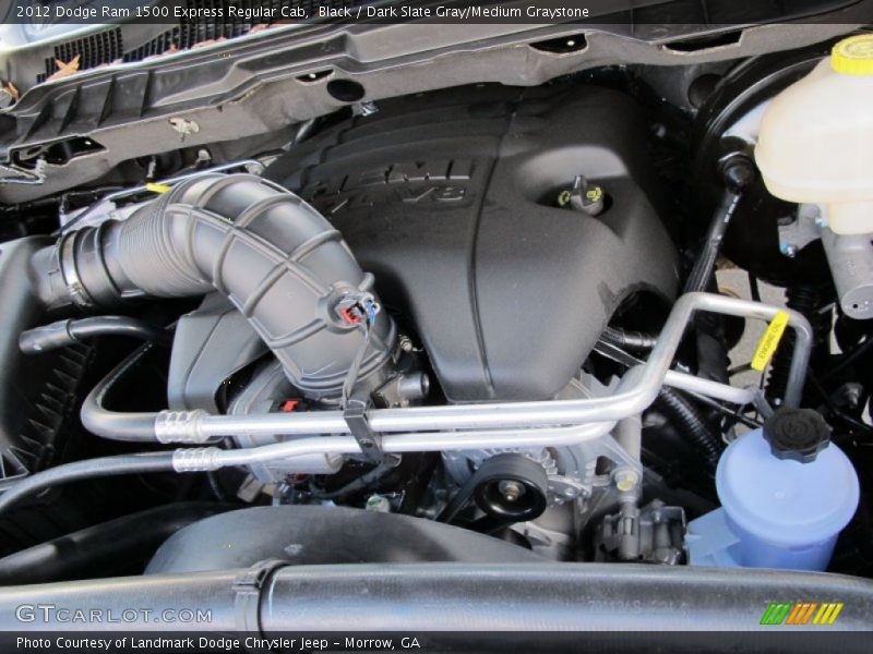 Black / Dark Slate Gray/Medium Graystone 2012 Dodge Ram 1500 Express Regular Cab