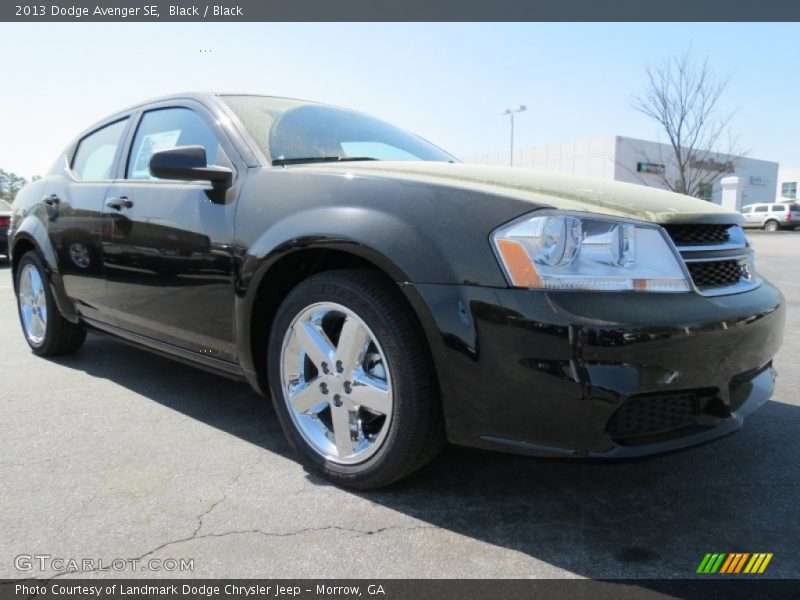 Black / Black 2013 Dodge Avenger SE