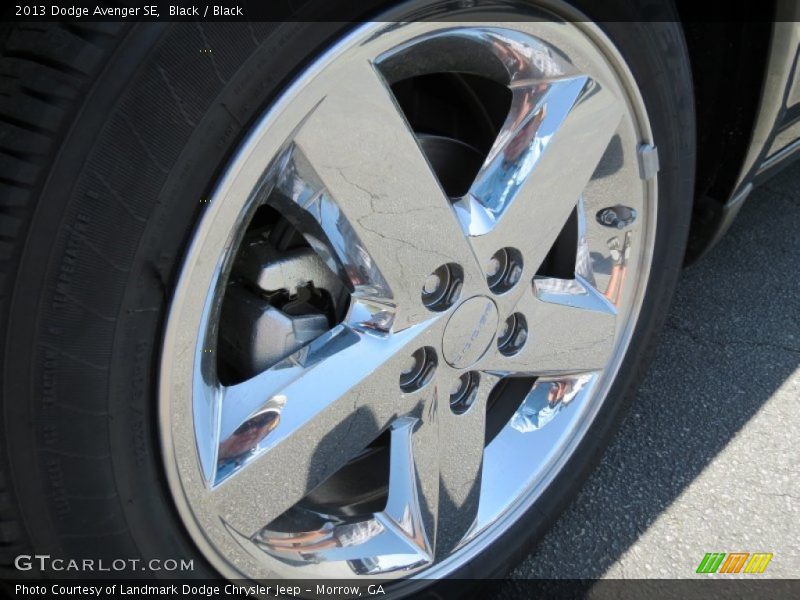 Black / Black 2013 Dodge Avenger SE