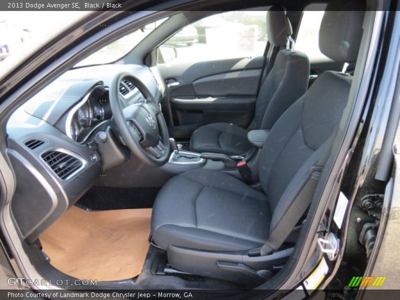 Black / Black 2013 Dodge Avenger SE