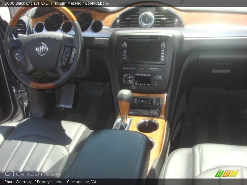 Platinum Metallic / Ebony/Ebony 2008 Buick Enclave CXL