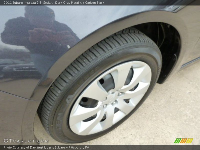 Dark Gray Metallic / Carbon Black 2011 Subaru Impreza 2.5i Sedan