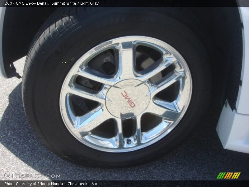 Summit White / Light Gray 2007 GMC Envoy Denali