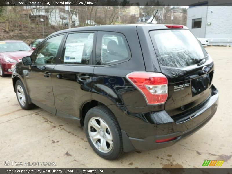 Crystal Black Silica / Black 2014 Subaru Forester 2.5i