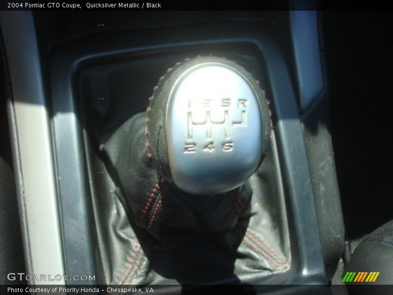  2004 GTO Coupe 6 Speed Manual Shifter