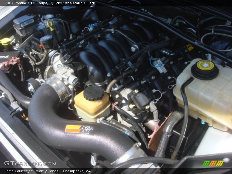  2004 GTO Coupe Engine - 5.7 Liter OHV 16-Valve V8