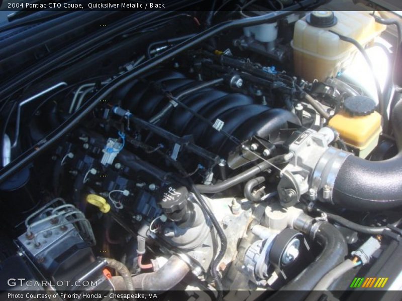  2004 GTO Coupe Engine - 5.7 Liter OHV 16-Valve V8