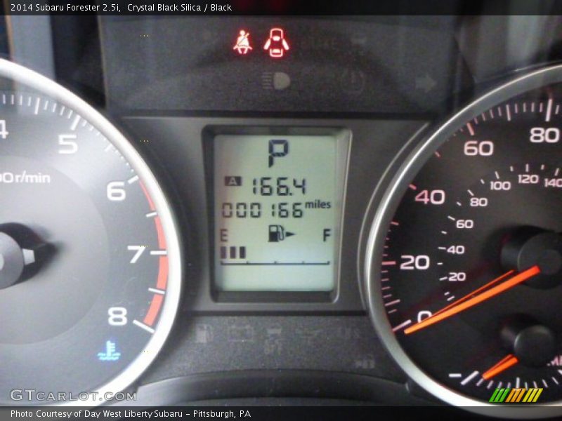 Crystal Black Silica / Black 2014 Subaru Forester 2.5i