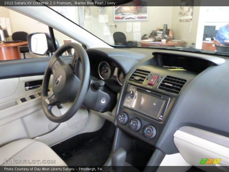 Marine Blue Pearl / Ivory 2013 Subaru XV Crosstrek 2.0 Premium