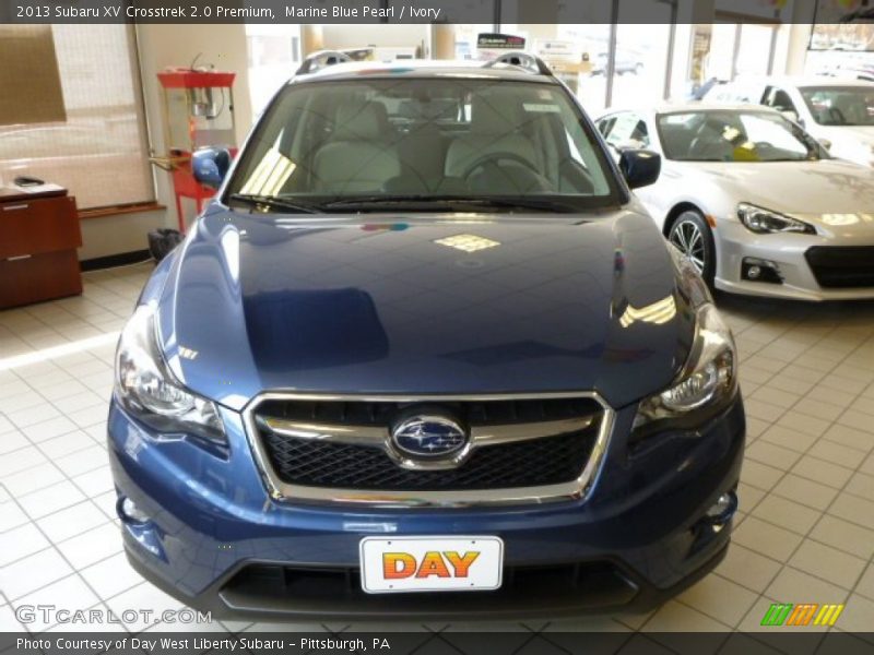 Marine Blue Pearl / Ivory 2013 Subaru XV Crosstrek 2.0 Premium