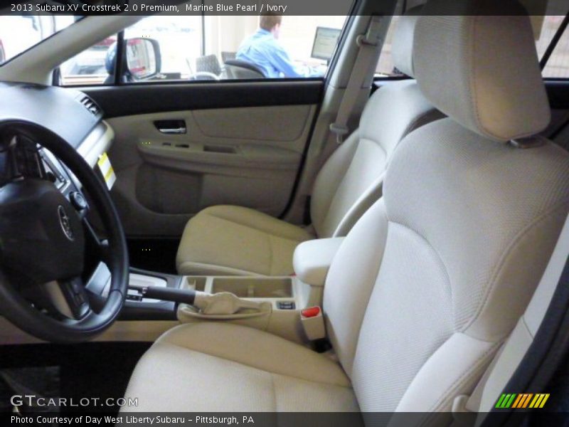 Marine Blue Pearl / Ivory 2013 Subaru XV Crosstrek 2.0 Premium
