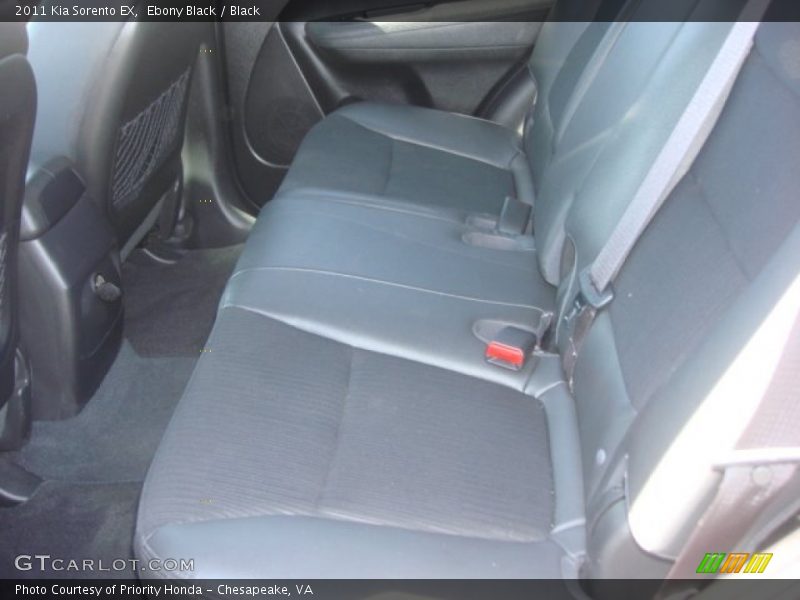 Ebony Black / Black 2011 Kia Sorento EX