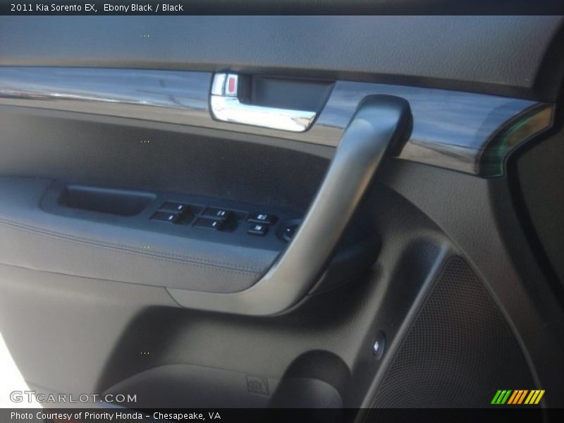 Ebony Black / Black 2011 Kia Sorento EX