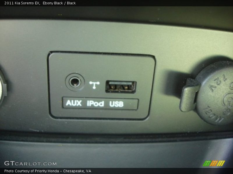 Ebony Black / Black 2011 Kia Sorento EX