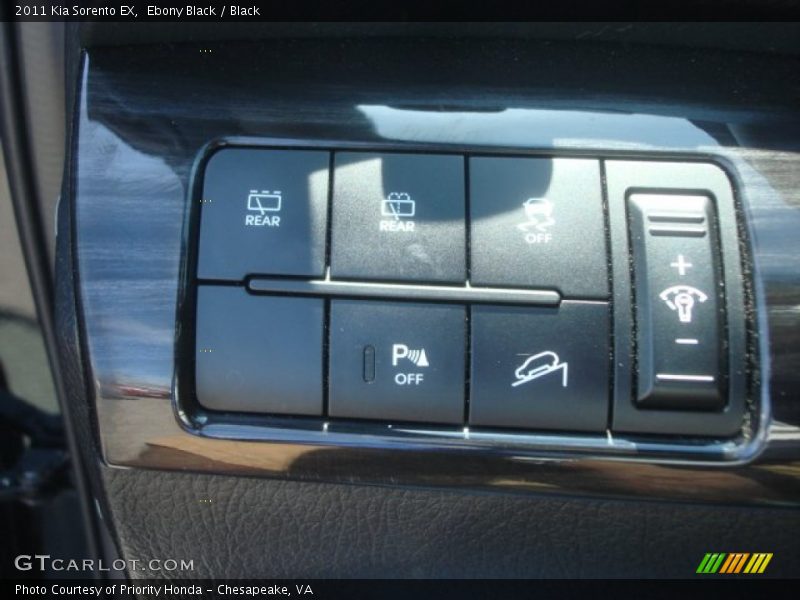 Ebony Black / Black 2011 Kia Sorento EX
