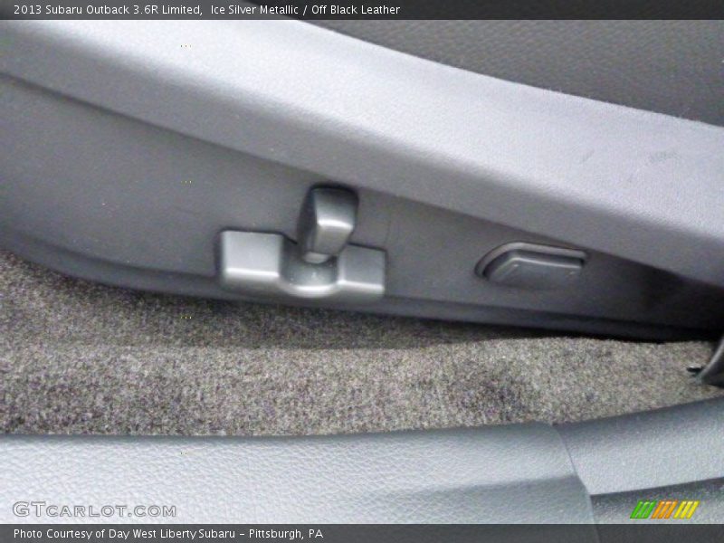 Ice Silver Metallic / Off Black Leather 2013 Subaru Outback 3.6R Limited