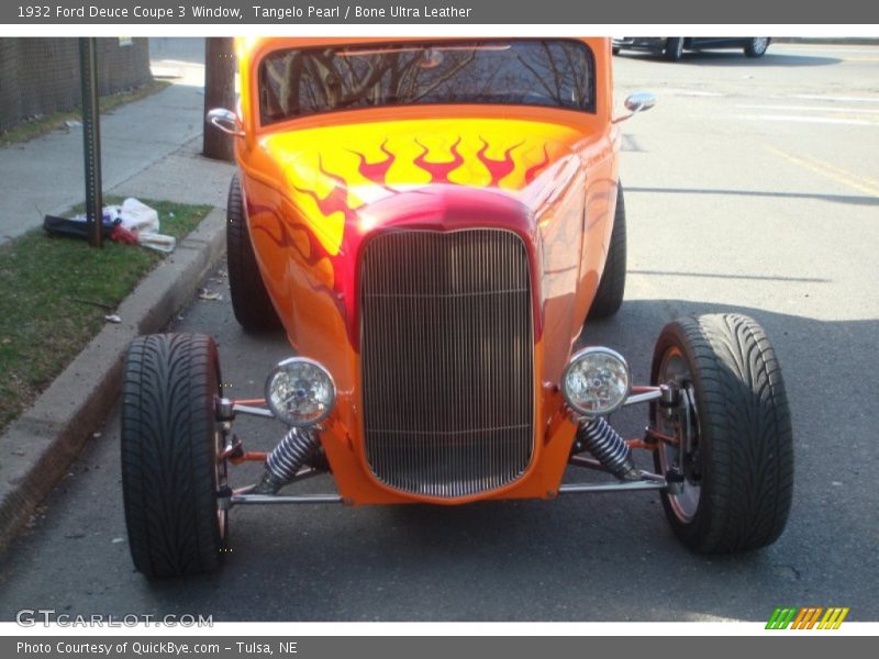 Tangelo Pearl / Bone Ultra Leather 1932 Ford Deuce Coupe 3 Window