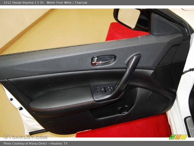 Winter Frost White / Charcoal 2012 Nissan Maxima 3.5 SV