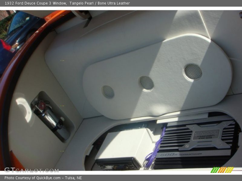 Tangelo Pearl / Bone Ultra Leather 1932 Ford Deuce Coupe 3 Window