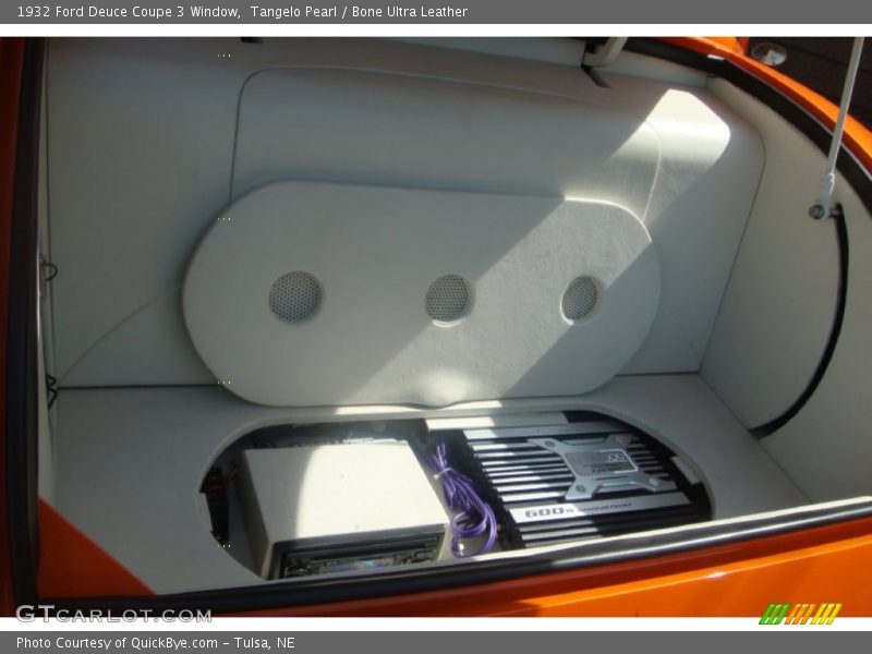 Tangelo Pearl / Bone Ultra Leather 1932 Ford Deuce Coupe 3 Window