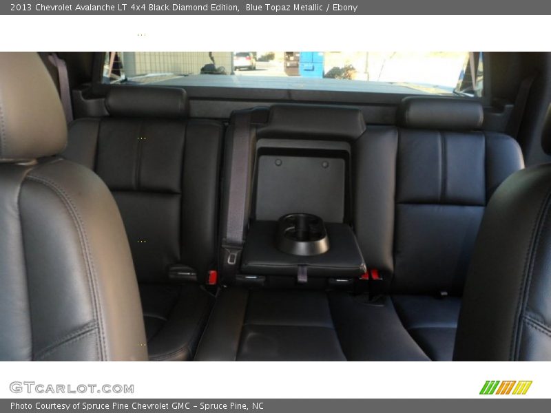 Blue Topaz Metallic / Ebony 2013 Chevrolet Avalanche LT 4x4 Black Diamond Edition