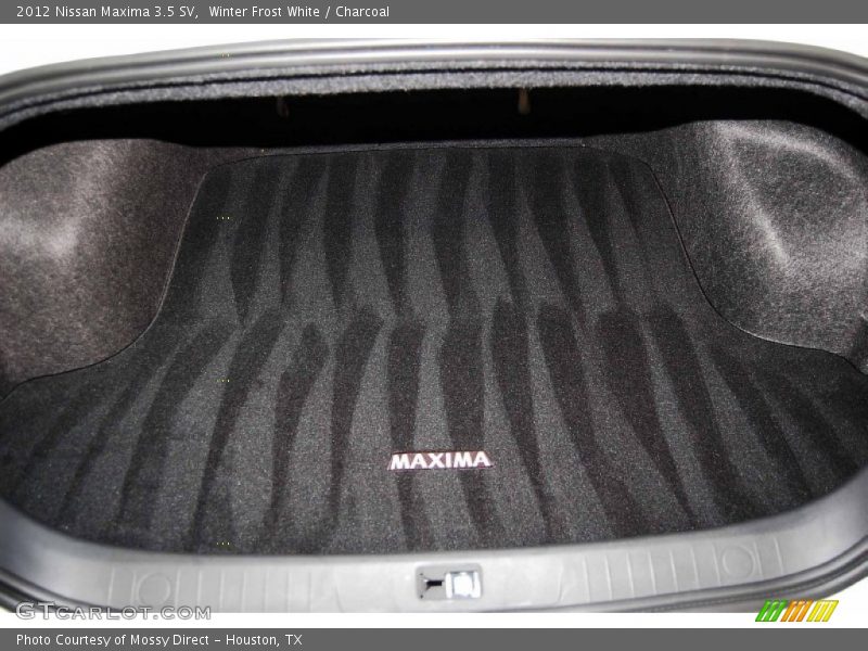 Winter Frost White / Charcoal 2012 Nissan Maxima 3.5 SV