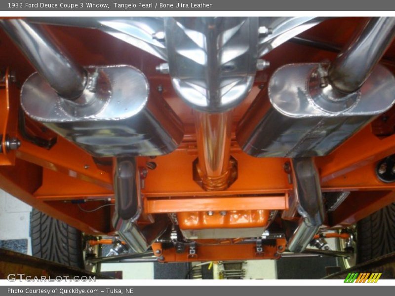 Tangelo Pearl / Bone Ultra Leather 1932 Ford Deuce Coupe 3 Window