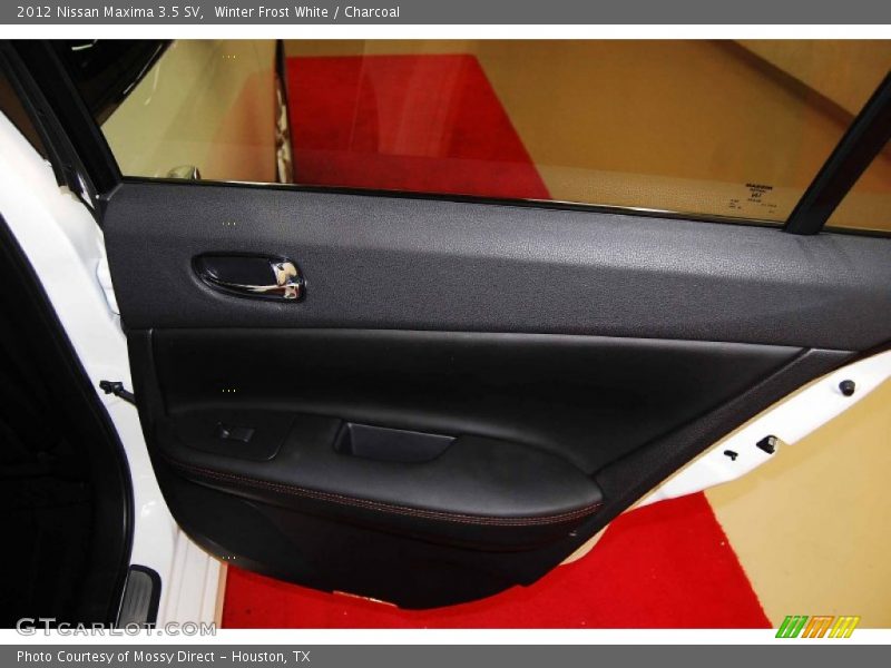 Winter Frost White / Charcoal 2012 Nissan Maxima 3.5 SV
