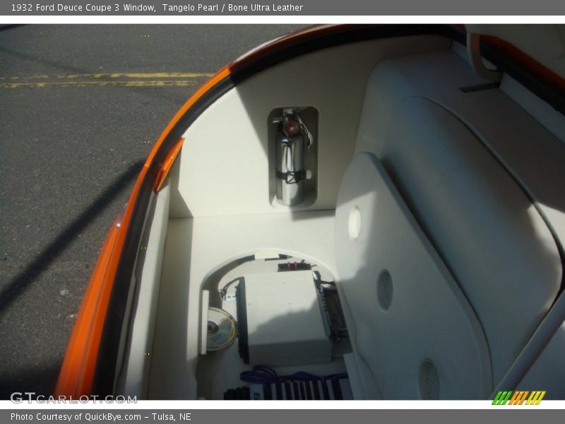 Tangelo Pearl / Bone Ultra Leather 1932 Ford Deuce Coupe 3 Window