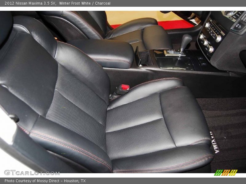 Winter Frost White / Charcoal 2012 Nissan Maxima 3.5 SV