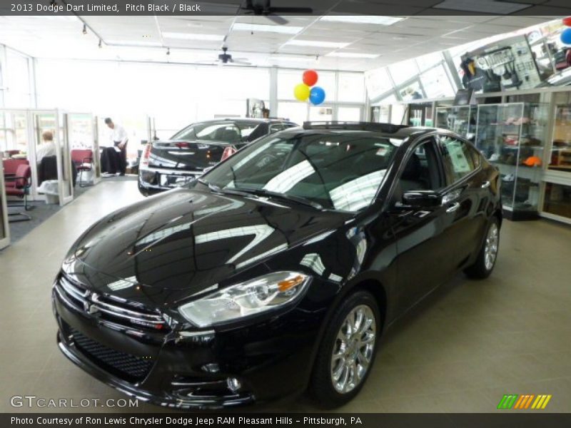 Pitch Black / Black 2013 Dodge Dart Limited